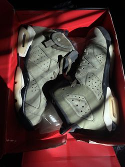 Travis Scott jordan’s 6 olive