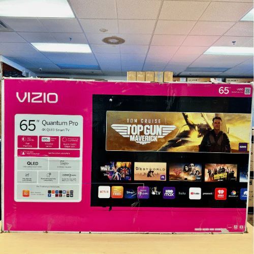 65-Inch Vizio UHD 4K Quantum Pro QLED Smart TV 2160P (VQP65C-84)