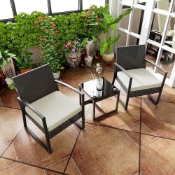 3pc Outdoor Patio Furniture Set