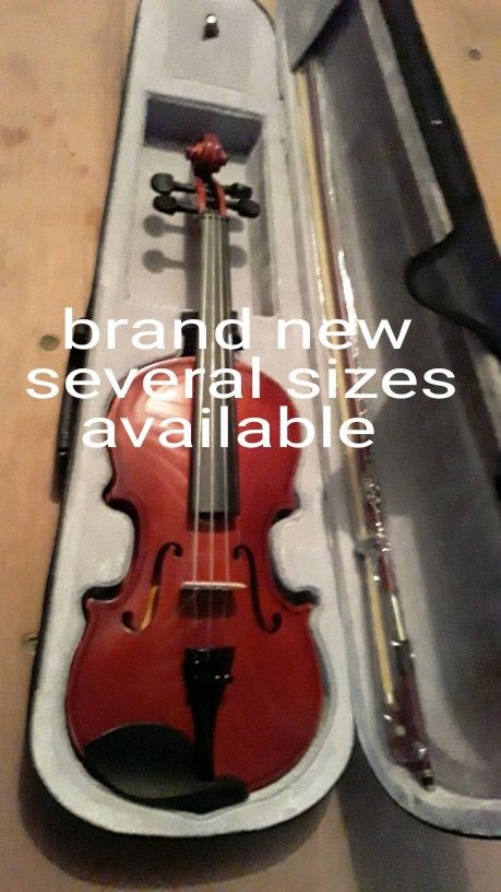 Brand New Solid Maple Violin With CaseBow&Rosin