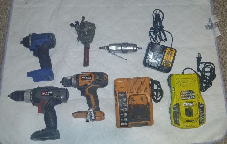 Misc. DRILLS, TOOLS, CHARGERS! MAKE AN OFFER!