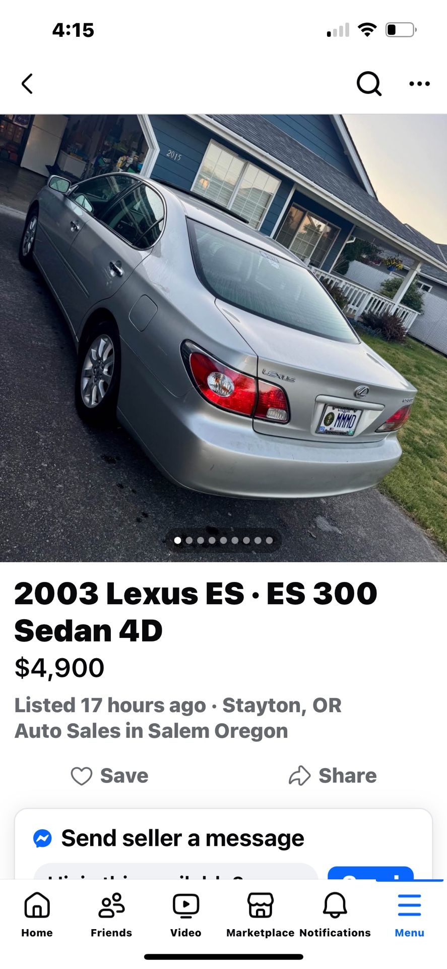 2003 Lexus ES