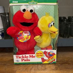 Vintage Tickle Me Elmo & Pals