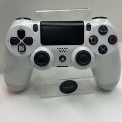 PS4 Sony PlayStation 4 DUALSHOCK 4 Rare White CUH-ZCT2U OEM  Tested
