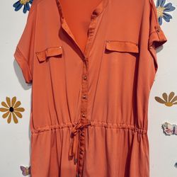 shirt made of very good quality stretch fabric, size L