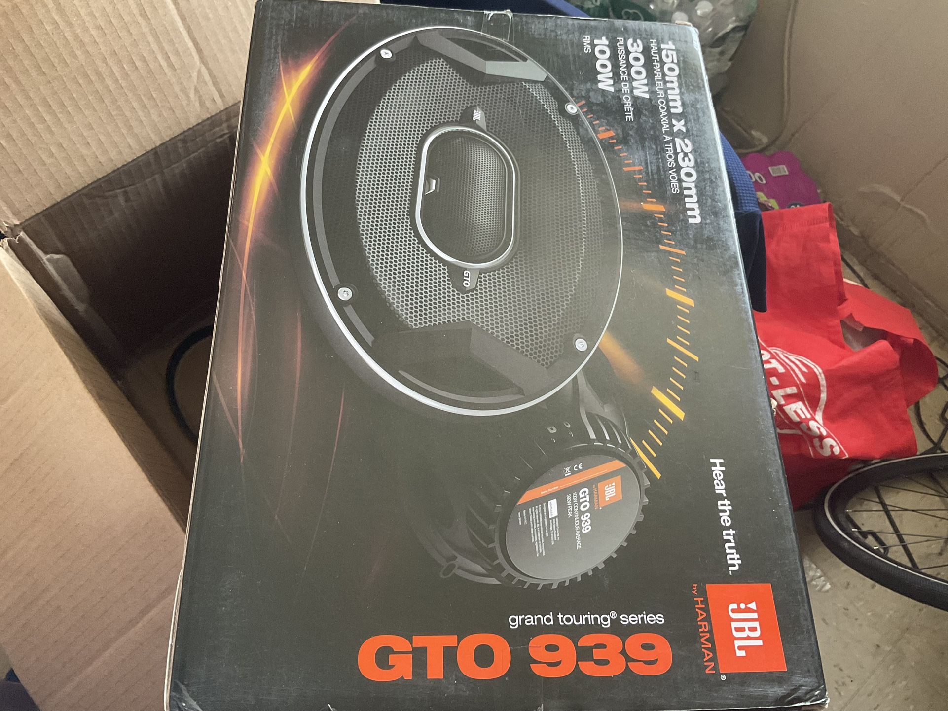 Brand New JBL GTO 939 6X9 AND JBL GTO 629 6.5 