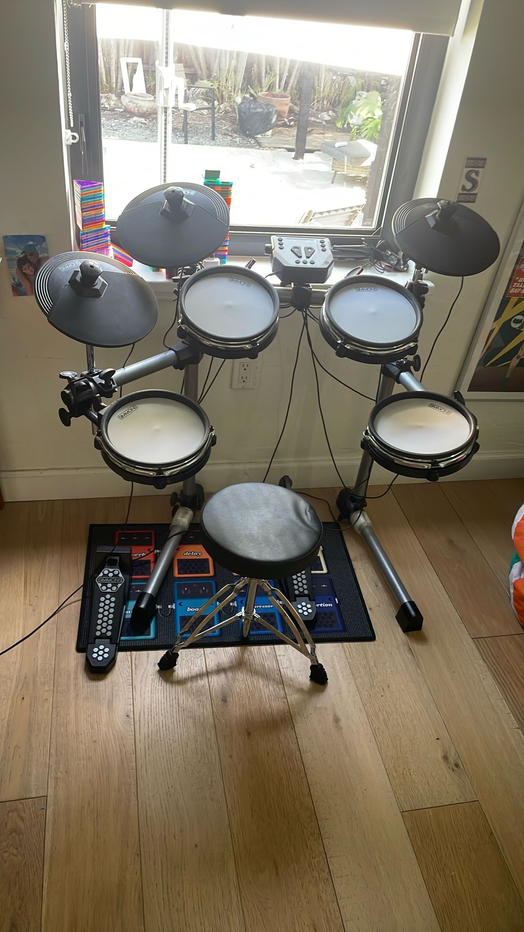 Electric Drum Set Simmons