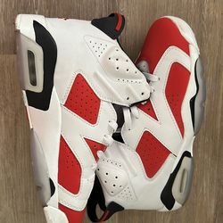 Air Jordan 6 Retro Sneakers (Size 8 Mens)
