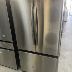 Samsung French Door Plain Face Refrigerator In Counter Depth 