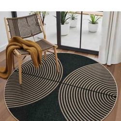 Lahome 6FT Rainbow Round Rug - BRAND NEW