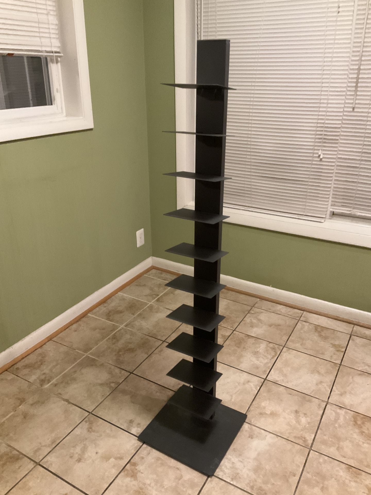 Container Store Floating Bookshelf