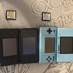 Heart gold, soul silver & two 1st Gen DS