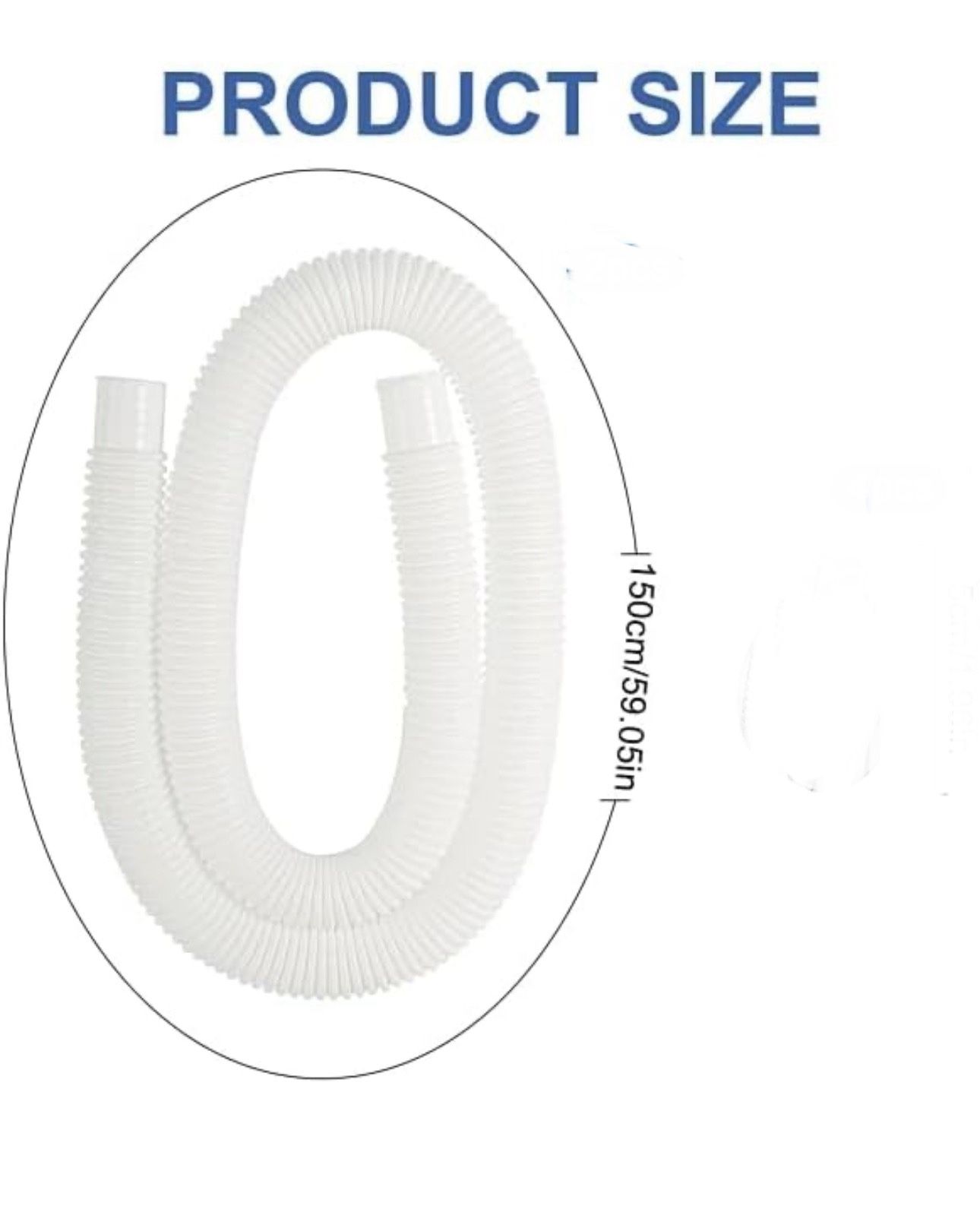 Pool Filter Pump Hose for Intex Pool Accessories - 1.25"Diameter Replacement Pool Hoses for Above Ground Pools