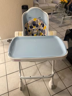 Oribel Baby High Chair with Tray