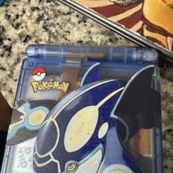 Gameboy Advance Sp. Kyogre Shell 