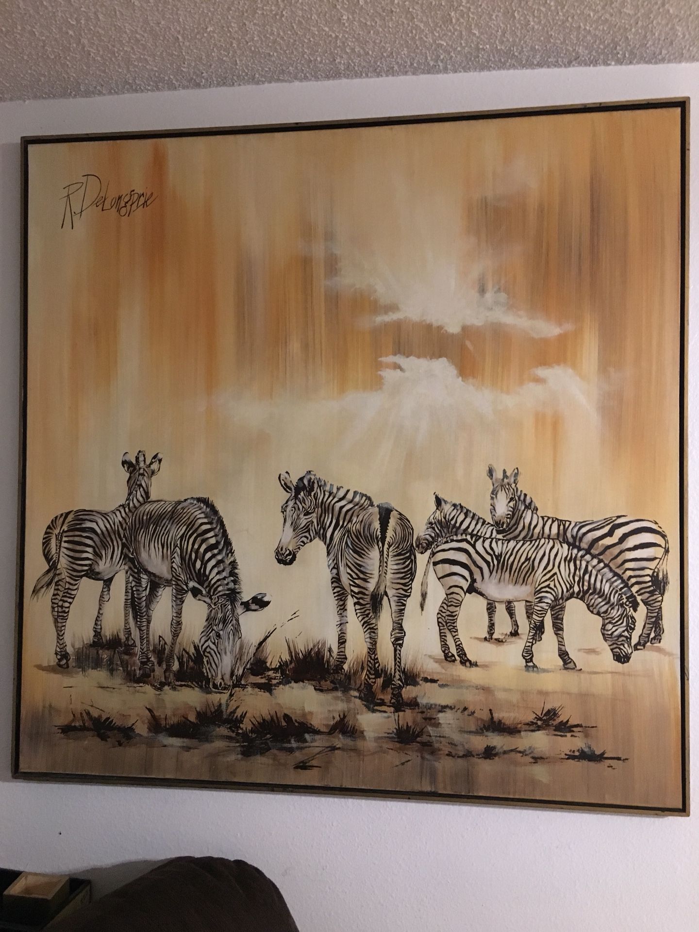 Painting by R. Delongprie