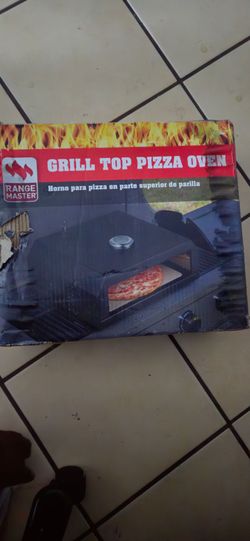 Grill top pizza oven