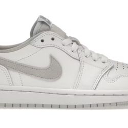 Nike Air Jordan 1 Low Neutral Grey 8.5 Women / 7 Men