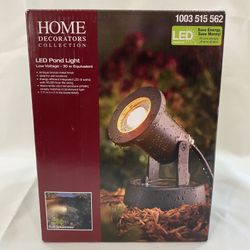 Home Decorators Collection Bronze Outdoor Integrated LED Landscape Well Light