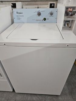 Whirpool 27" Comercial Washer And Dryer Set 🧼💸