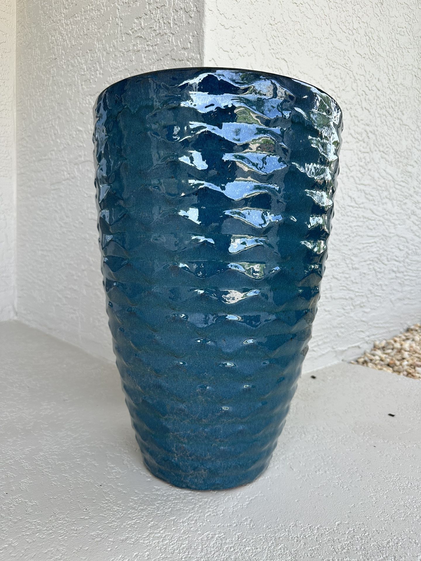 21” Tall Ceramic Pot