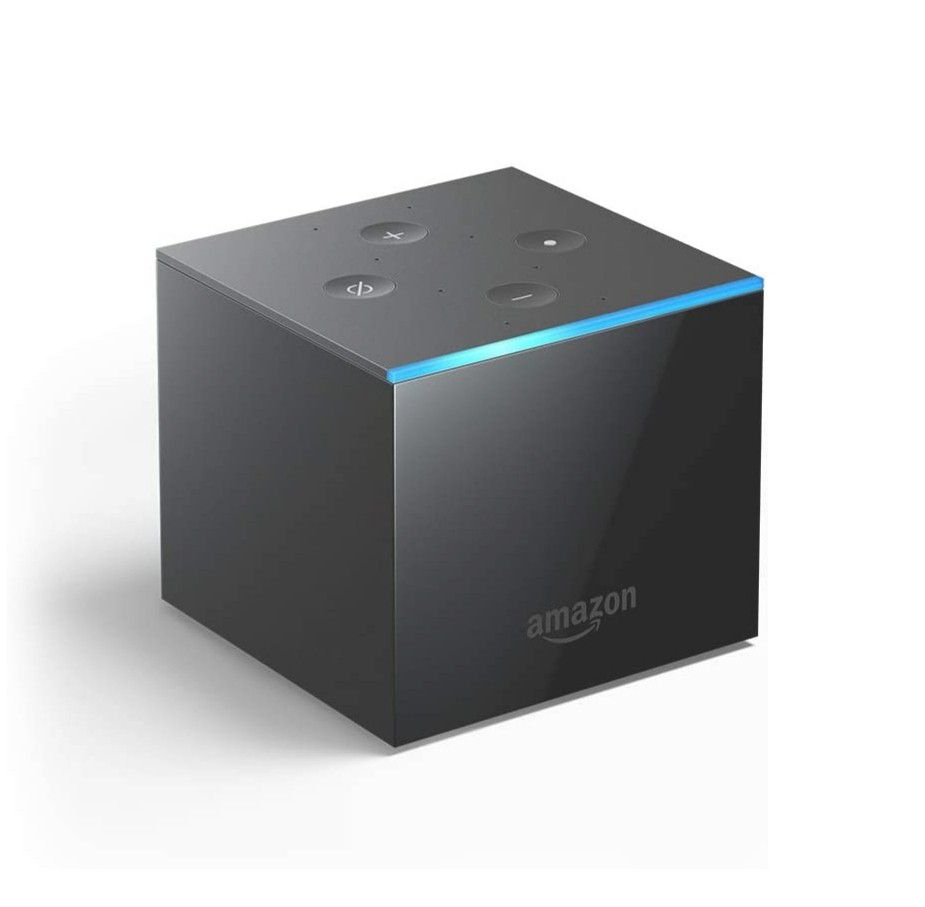 Amazon Fire TV Cube 4K 16GB with 2nd Gen Alexa Voice Remote