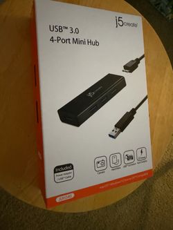 USB 3.0 4-Port Mini Hub