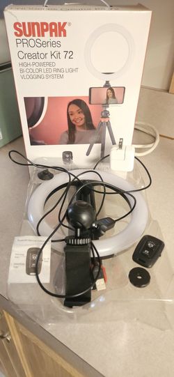 Selfie Stick And Ring Light 