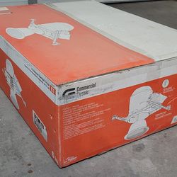 6" E26 base bulb white baffle recessed can light trim