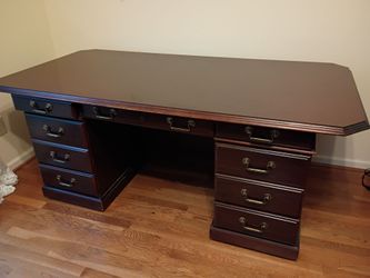 Large Cherry Executive Desks