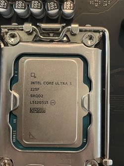 Intel Core Ultra 5 225F CPU & MSI Motherboard