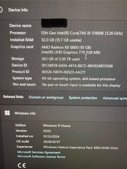 Gaming PC  $1900  OR BEST OFFER