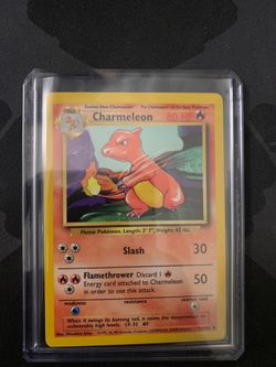 Pokemon Charmeleon Base set 24/102