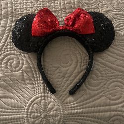 Minnie mouse ears headband