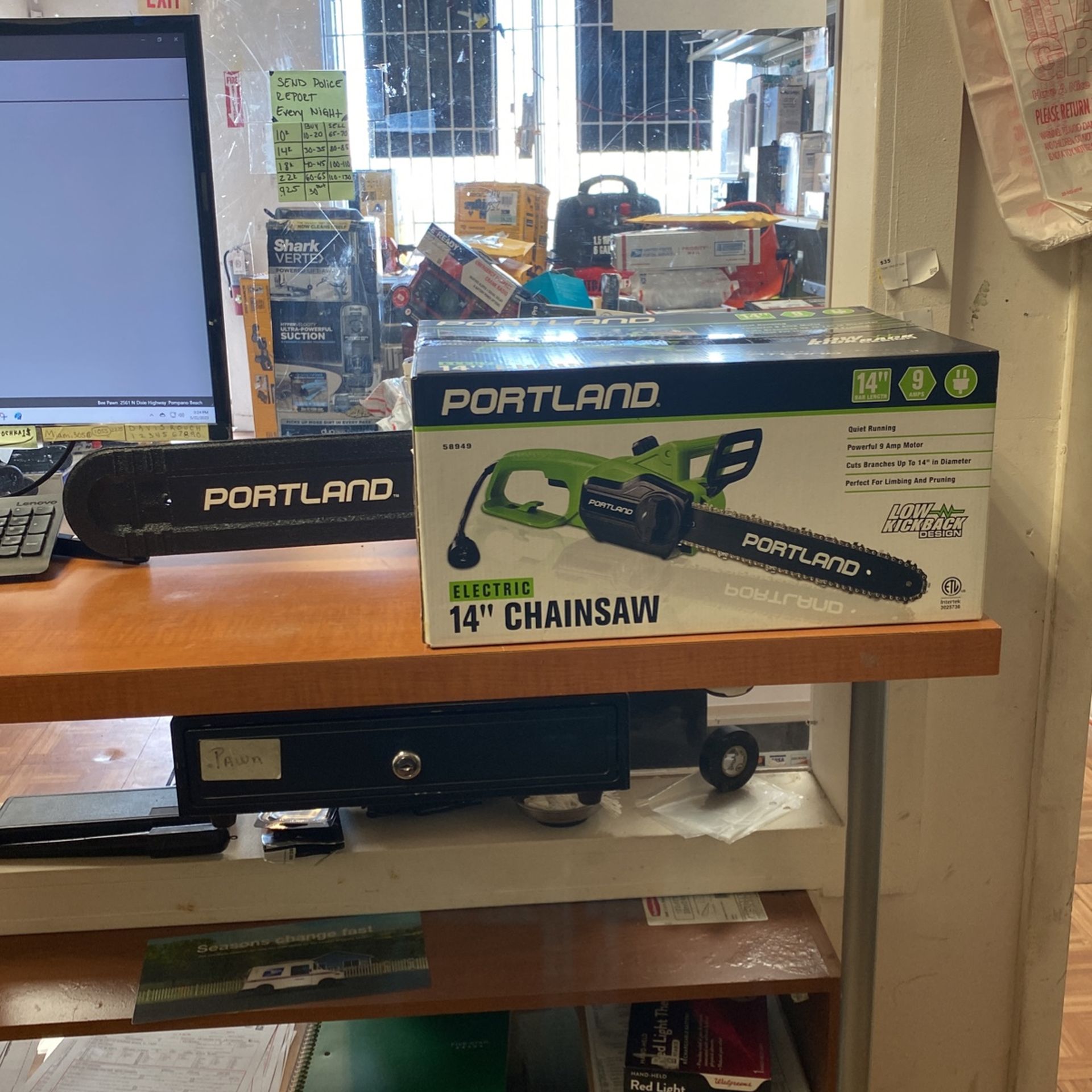 Portland 14” Electric Chainsaw 58949
