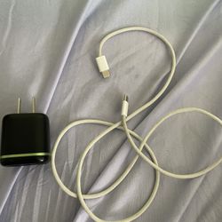 Type-C Charger Cable/cord And Headpiece 