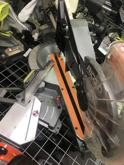 Ridgid 12” sliding Miter Saw