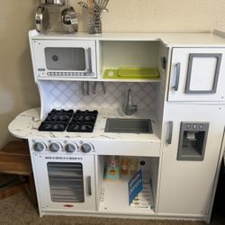 Playtime Wooden Kids  Kitchen 