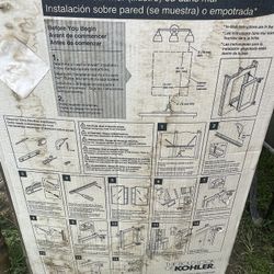 Kohler 15inx26in medicine cabinet 