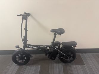 AOVOPRO EB60P-B Electric Bike Black 500W 48V 15.6Ah,