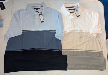 New man large Tommy Hilfiger short sleeve shirts
