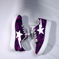 A BATHING APE - Bape Sta Low - Purple Color  