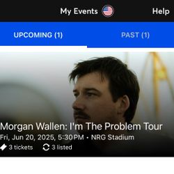 Morgan Wallen concert Tickets