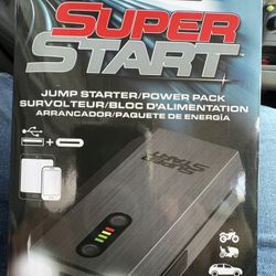 Superstar 1200 Amp Hour Jump Starter Battery Pack