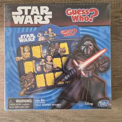 Star Wars Guess Who Game 