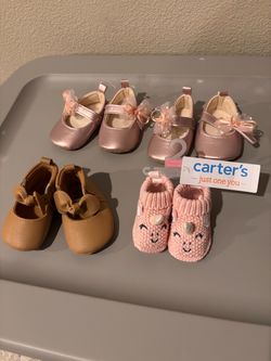Baby Girl Shoes Bundle – 4 Pairs