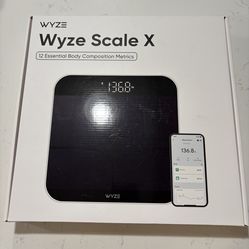 Wyze Scale X - New, Sealed in Box