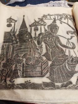 Bangkok Temple Rubbing 