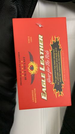 Eagle Leather Chaps Size XXL Brand New 