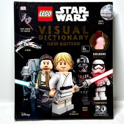 LEGO Star Wars Visual Dictionary New Edition 2019 Hardcover No Minifigure